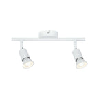 Paulmann Spotlight Carolina max 2x10W GU10 Weiß matt 230V Metall