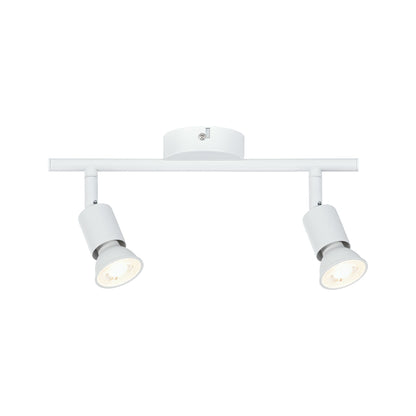 Paulmann Spotlight Carolina max 2x10W GU10 Weiß matt 230V Metall