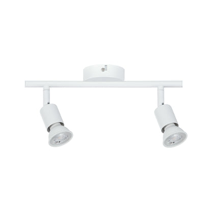 Paulmann Spotlight Carolina max 2x10W GU10 Weiß matt 230V Metall