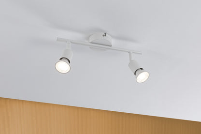 Paulmann Spotlight Carolina max 2x10W GU10 Weiß matt 230V Metall