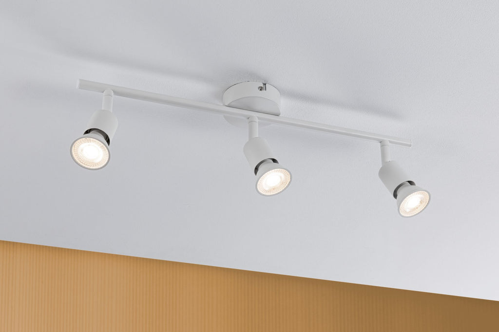 Paulmann Spotlight Carolina max 3x10W GU10 Weiß matt 230V Metall