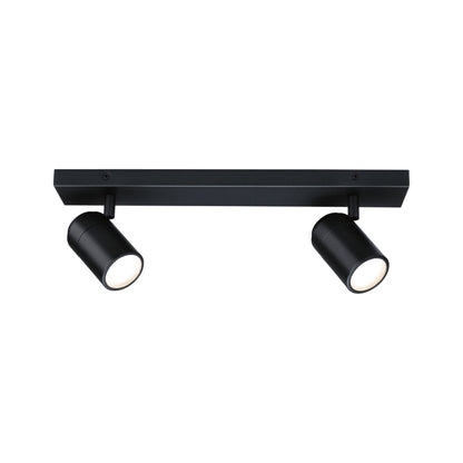 Paulmann Spotlight Zyli IP44 GU10   230V max. 2x10W dimmbar Schwarz matt