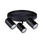 Paulmann Spotlight Zyli IP44 GU10   230V max. 3x10W dimmbar Schwarz matt