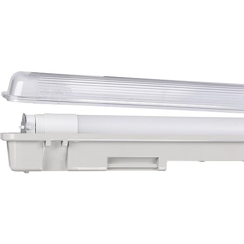 EGB Feuchtraum-Wannenleuchte IP65 m. LED-Röhre 24W