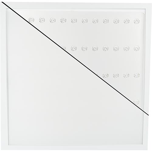EGB LED Panel UGR<19, Ra>97, 36W 620x620mm 4000K 3600lm (Lieferung ohne Netzgerät-optional wählbar)