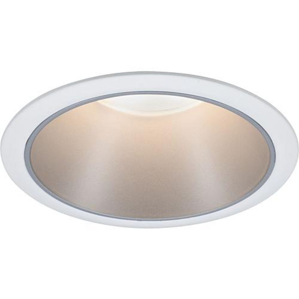 LED-Einbaustrahler 'Cole' weiß/silber rund 93398