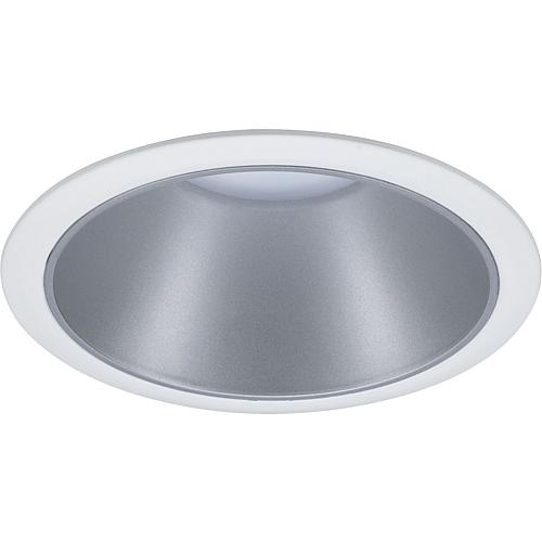 LED-Einbaustrahler 'Cole' weiß/silber rund 93398