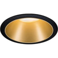 LED-Einbaustrahler 'Cole' schwarz/gold rund 93395