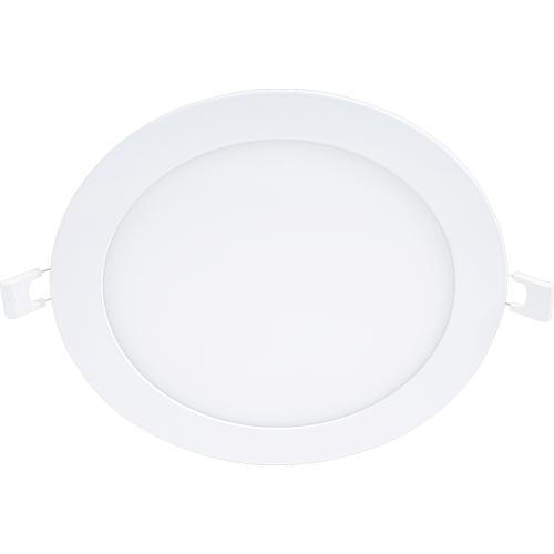 EGB LED Panel 18W rund, weiß 1350lm 3000K (Lieferung ohne Netzgerät - optional wählbar)