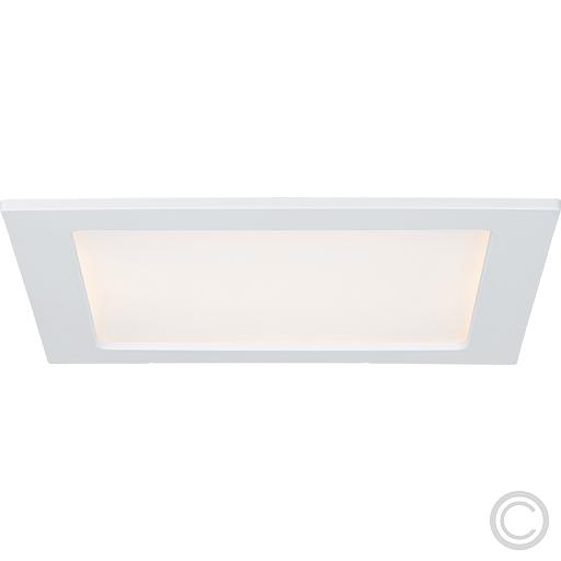 Paulmann Quality EBL Set Panel eckig LED 1x18W 2700K 230V 220x220mm Weiß/Kunststoff