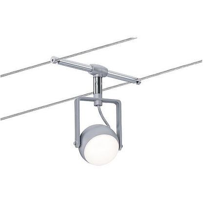Paulmann Wire System OrbLED 5x4W Chrom matt/ Chrom 230/12V Kunststoff