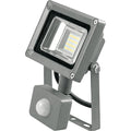 EGB LED Strahler 'PROsmd-PIR' IP44 10W 750lm 6000K