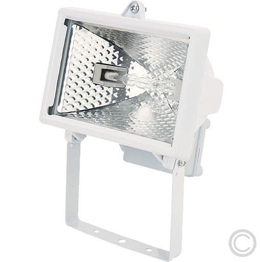 EGB Mini-Halogenstrahler 120W HL-150 weiß (46-71781)(150W)