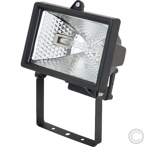 EGB Mini-Halogenstrahler 120W (150W) HL-150 schwarz (46-71782)