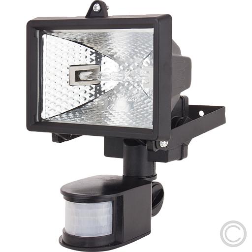 EGB Mini-Halogenstrahler 120W (150W) m.BWM HM-150schwarz (46-72782)