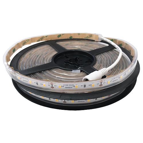 EGB LED Stripe-Rolle IP67 12V-DC 24W/5m 3000K (Chip 2835)