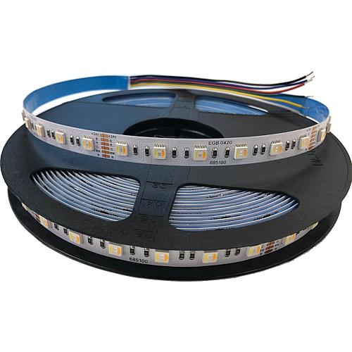 EGB LED Stripe-Rolle RGB+CCT 24V-DC max. 70W/10m