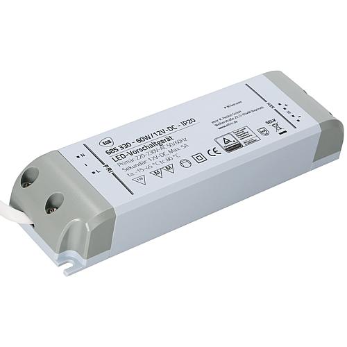 EGB Vorschaltgerät IP20 60W für LED-Stripes 12V-DC