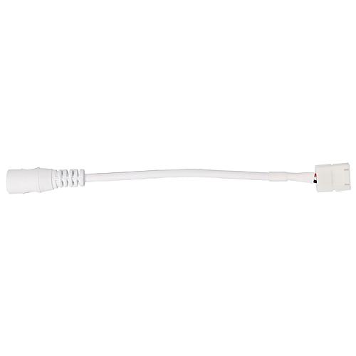 EGB Einspeise-Zuleitung für LED-Stripes 8mm, weiß
