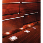 Deko-Light Quadro Point 0,6W silberfarben gebürstet