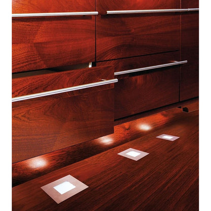 Deko-Light Quadro Point 0,6W silberfarben gebürstet