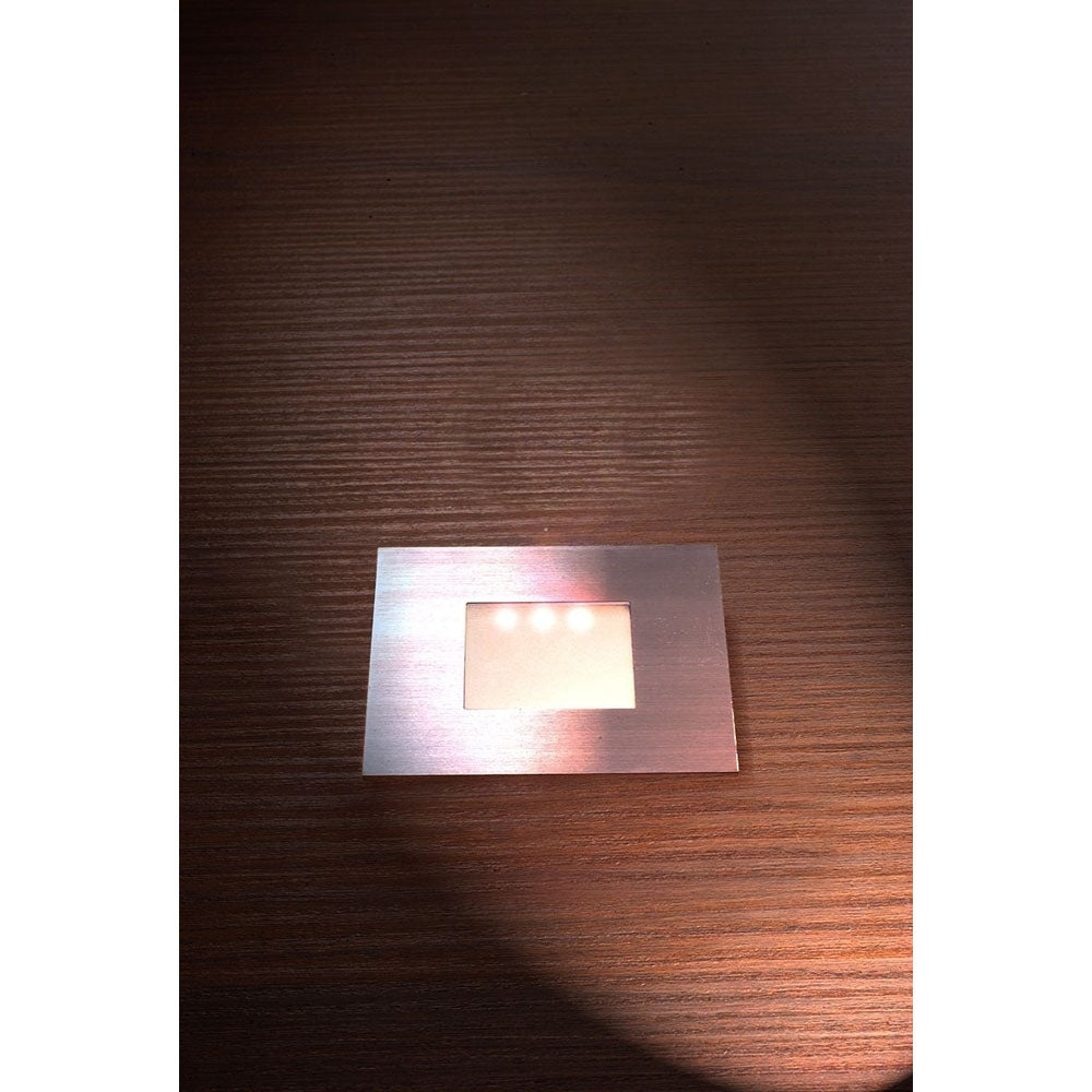 Deko-Light Quadro Point 0,6W silberfarben gebürstet