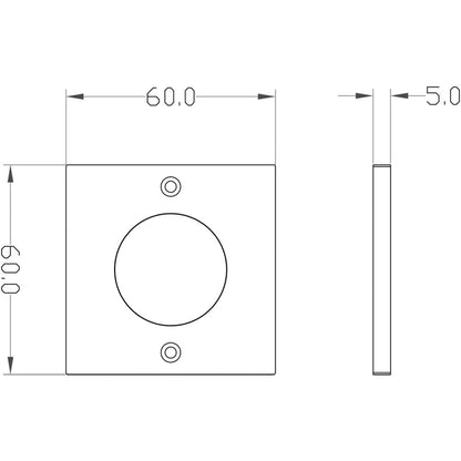 Deko-Light Fine I 3W silberfarben matt