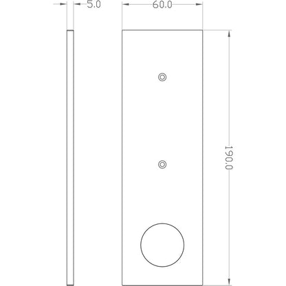 Deko-Light Fine II 2,3W silberfarben matt