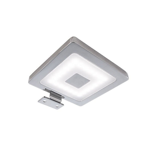 Deko-Light Spiegel Eckig 4,5W silberfarben Chrom
