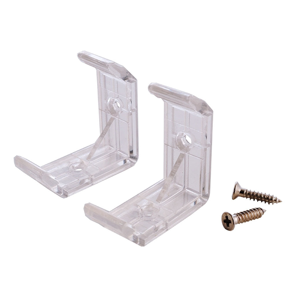 Deko-Light Halteklammer 45° Set   transparent