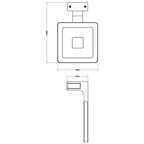 Deko-Light LED-Unterbauleuchte, Unterschrankleuchte Spiegel Eckig II 12V DC 4,5W 230lm