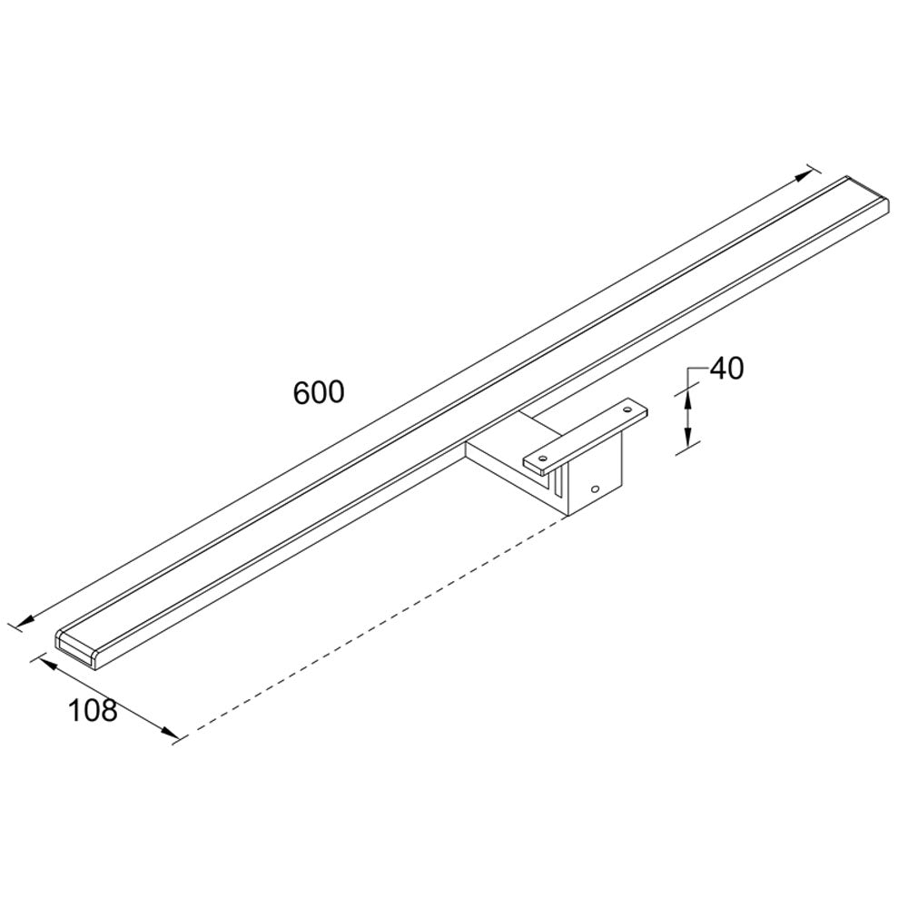 Deko-Light LED-Unterbauleuchte, Unterschrankleuchte Situla II 220-240V AC/50-60Hz 7W 360lm