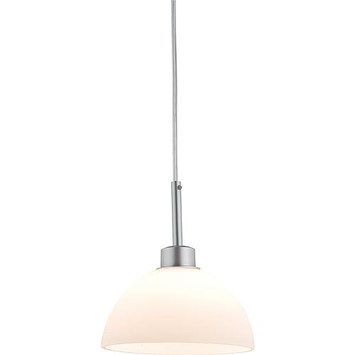Paulmann URail Pendel Sarrasani max 1x10W GU10 Chrom matt/Opal 230V Metall Glas