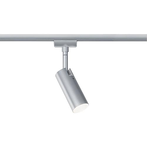 Paulmann URail Spot Tubo 1x5W Chrom matt 230V Metall/Kunststoff