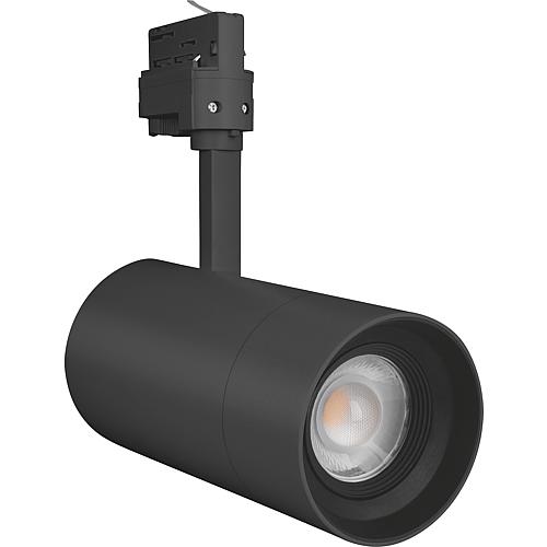 3-Phasen-LED-Strahler Zoom-DIM, 25W 4000K, schwarz