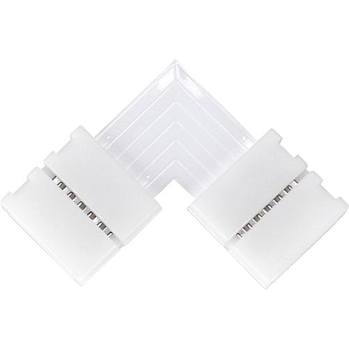 EGB Clip-Eck-Verbinder für RGB+CCT-Stripes 12mm