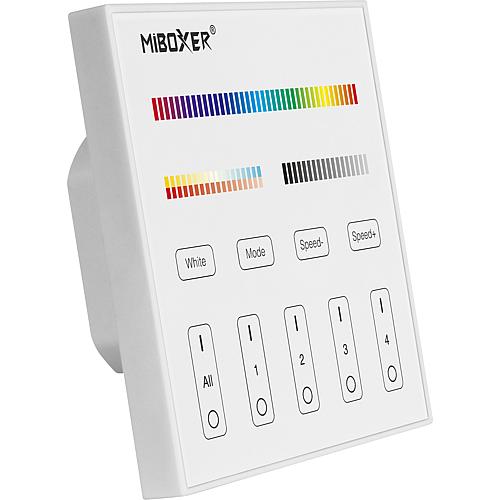 Funkdimmer-Einbau-Wandpanel RGB+CCT, 4-Kanal