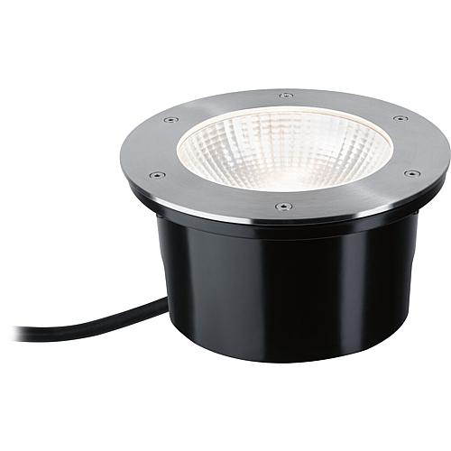 LED-Bodeneinbaustrahler IP67, 12,5W 3000K, edelst.