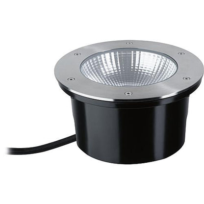 LED-Bodeneinbaustrahler IP67, 12,5W 3000K, edelst.