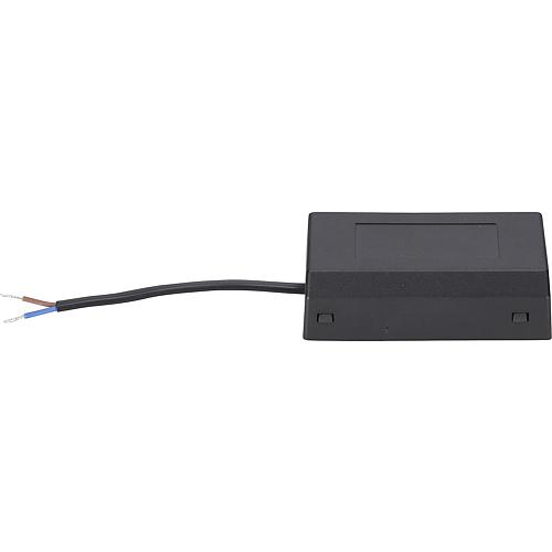 Anschlussbox für Netzgeräte, schwarz