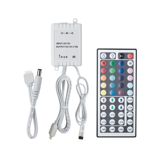 Paulmann Function YourLED RGB-Controller 12V DC mit IR Fernbedienung Kunststoff