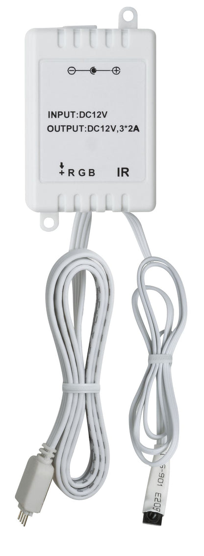 Paulmann Function YourLED RGB-Controller 12V DC mit IR Fernbedienung Kunststoff