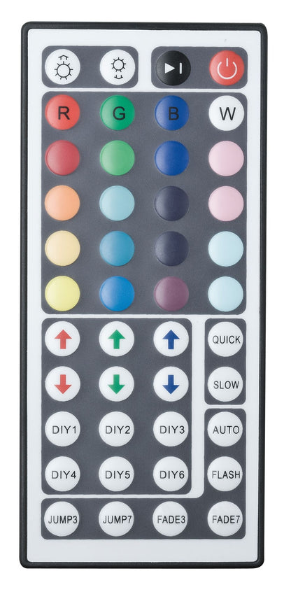 Paulmann Function YourLED RGB-Controller 12V DC mit IR Fernbedienung Kunststoff