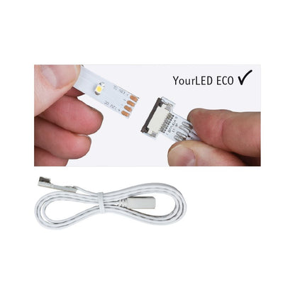 Paulmann Function YourLED ECO Clip-Connector 2er Set Weiß Kunststoff