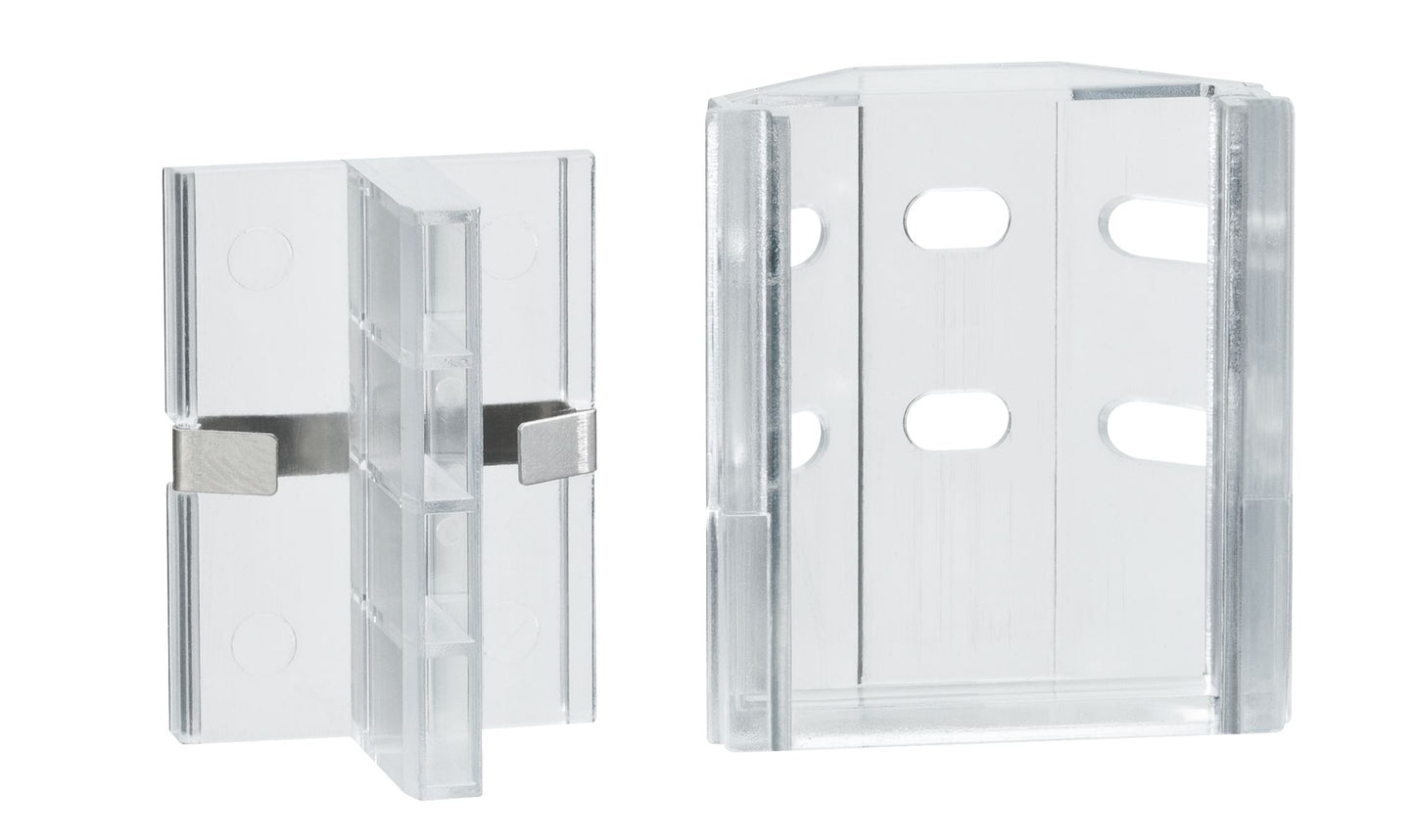 Paulmann Function Duo Profil Clix 2er Pack Transparent Kunststoff