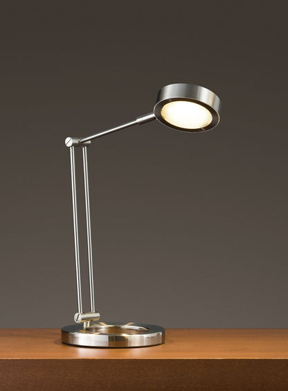 Paulmann Table&Desk Zed LED Schreibtischleuchte 6,7W Eisen geb 230/12V Metall