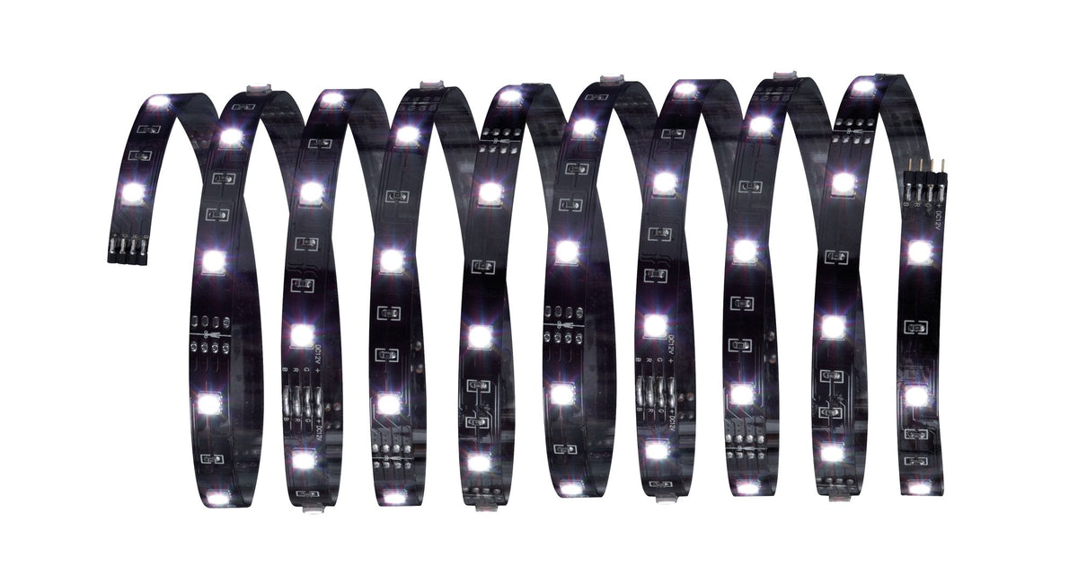 Paulmann Function YourLED ECO Stripe 3m RGB 14,5W 12V DC Schwarz