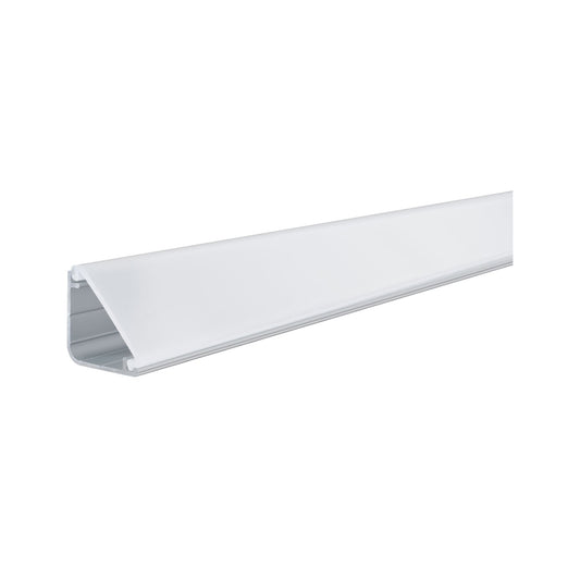 Paulmann Function Delta Profil mit Diffusor 200cm Alu eloxiert/Satin Alu/Kunststoff