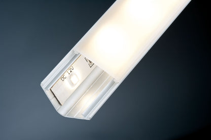 Paulmann Function Delta Profil mit Diffusor 100cm Alu eloxiert/Satin Alu/Kunststoff