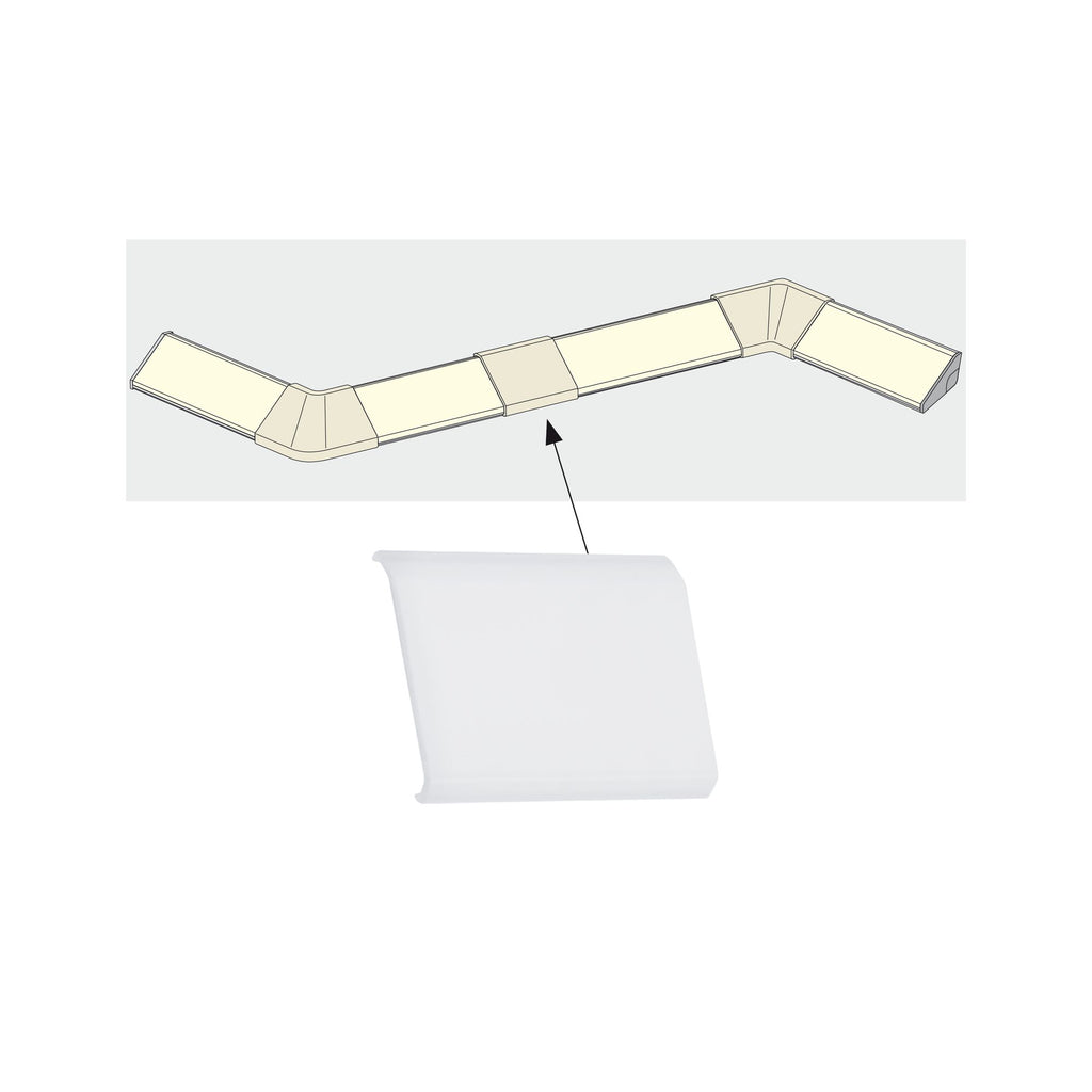 Paulmann Function Delta Profil Cover 4er Pack Satin Kunststoff